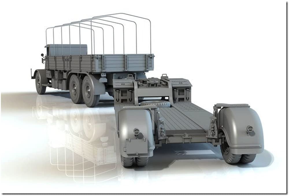 1/35 ダスヴェルクFAUN L900 Sd.Ah.115 戦車 模型 Faun L900 incl. Sd.Ah.115 - Das Werk Scale Models